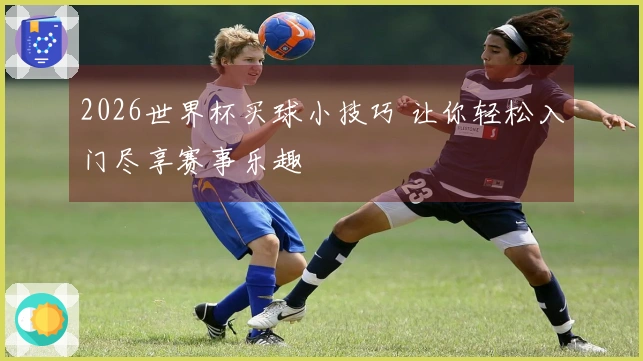 2026世界杯买球小技巧 让你轻松入门尽享赛事乐趣